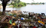 Bhopal News: Durga Visarjan Waste Still Clogs City Ghats Ahead Of Chhath; Ritual Dip May Turn Unhygienic For Over 1 Lakh Devotees