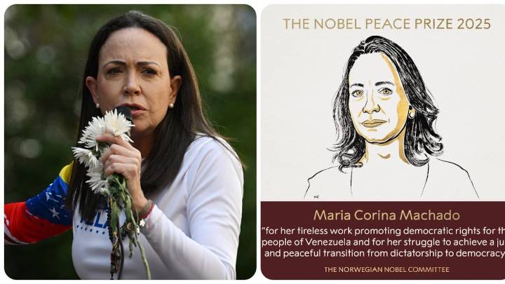 María Corina Machado da su primera entrevista tras ganar el Premio Nobel de Paz. “Es una inyección de energía, respaldo y apoyo”