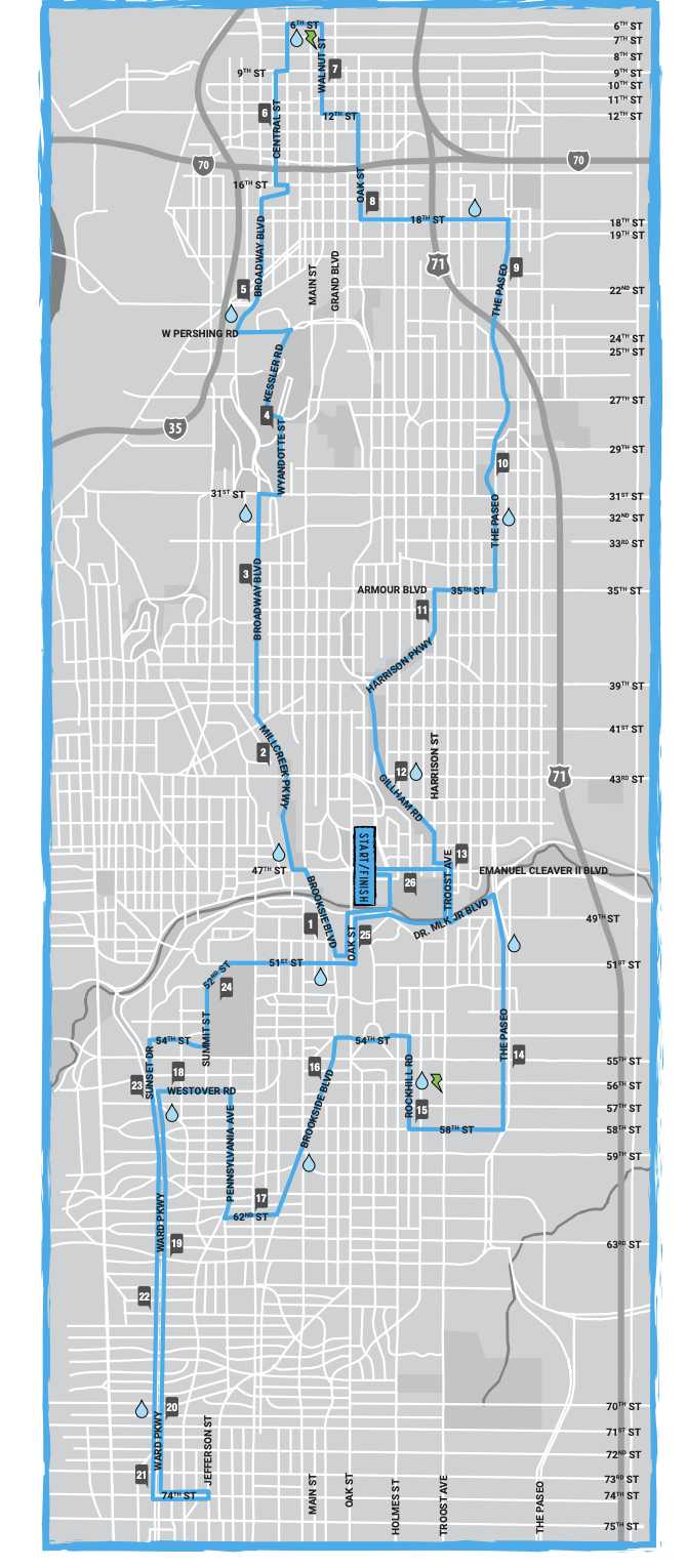 What you need to know about Saturday morning's Garmin Kansas City Marathon morning in Kansas City, Mo.