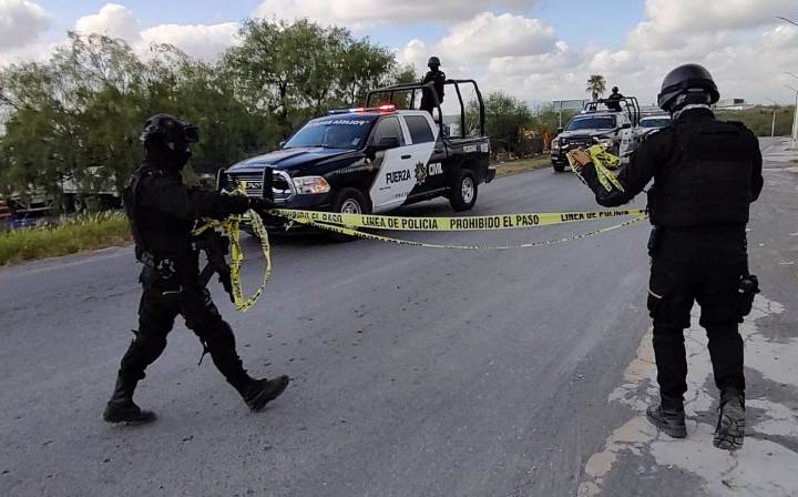 Enfrentamiento armado deja 9 detenidos y aseguramiento de armas en Los Ramones, Nuevo León