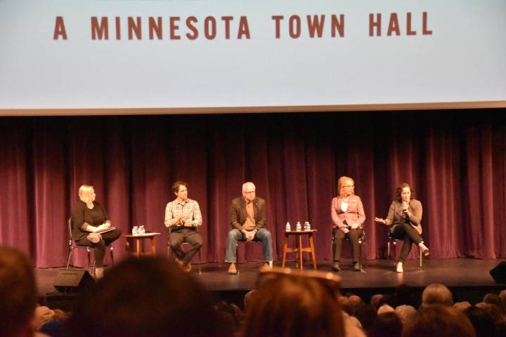 As gun control stalls at the Capitol, Gov. Walz, Gabby Giffords kick off town halls