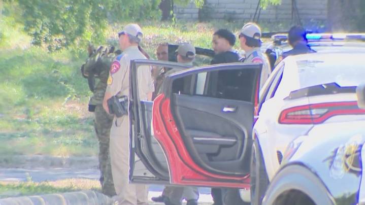 Texas DPS trooper hurt during chase through San Antonio, stolen engine found