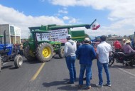 Agricultores del Valle del Mezquital bloquearon la carretera Tula