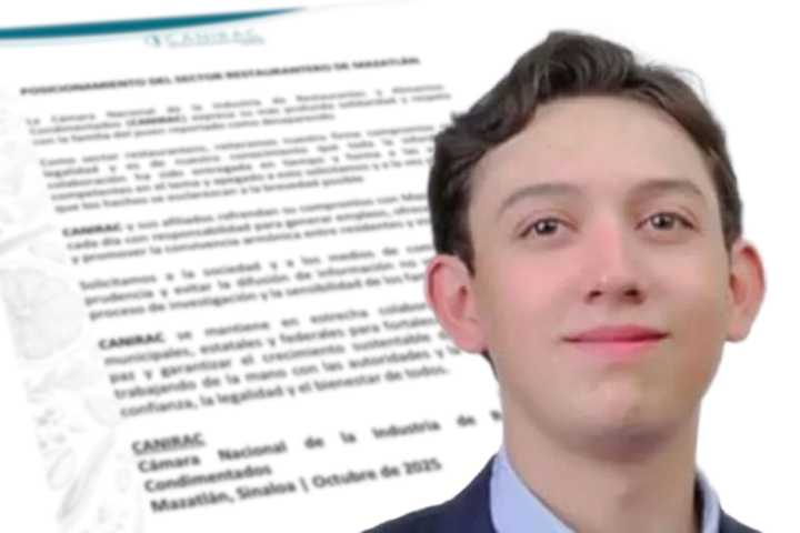 Caso Carlos Emilio: Canirac Mazatlán expresa solidaridad y llama a la prudencia
