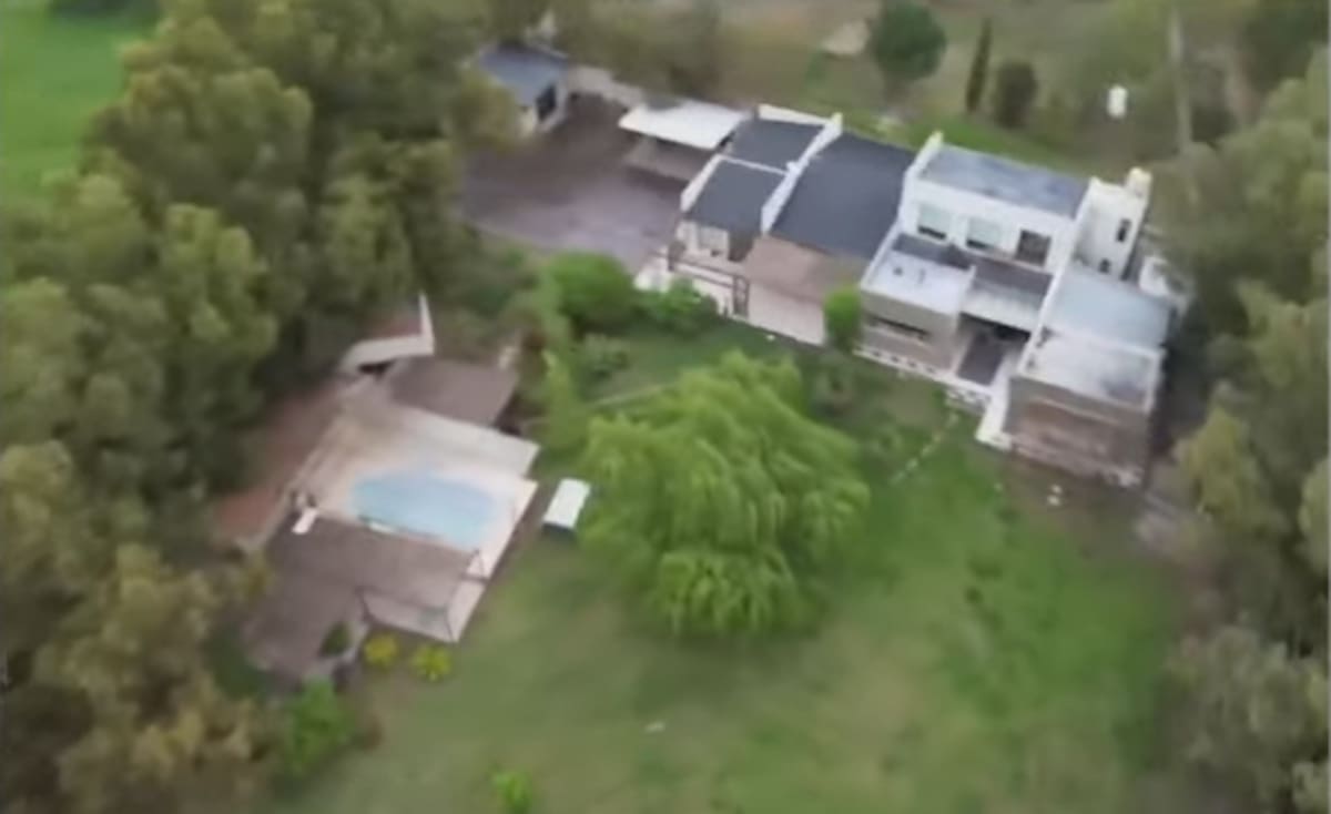 A la espera de su extradición. Video: así es la casa donde detuvieron a “Fred” Machado, acusado por narcotráfico, en Viedma