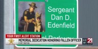 Allen County Sheriff’s Department honors fallen officer with parkway dedication