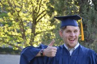 Homeschool Grad Has Drive-In Ceremony on His Own Driveway