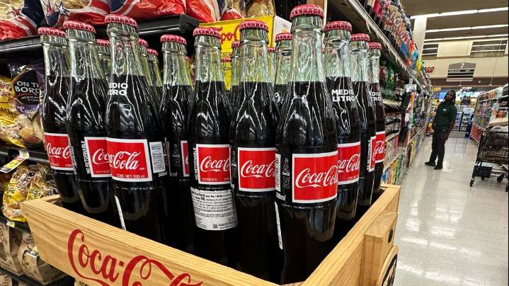 Coca-Cola begins slow rollout of US cane-sugar cola following Trump push