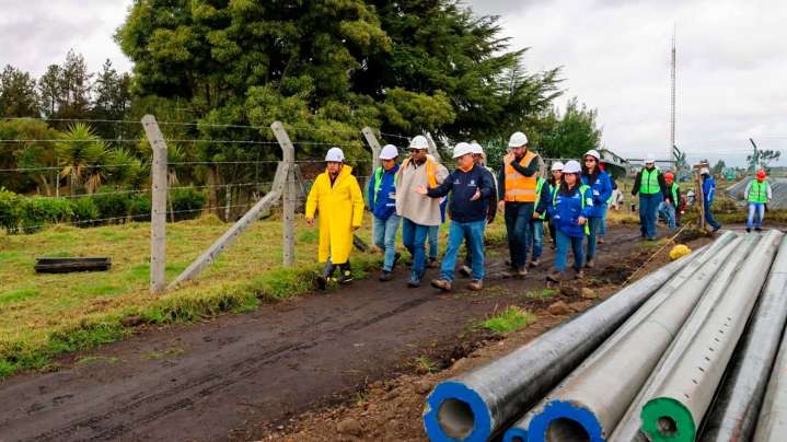 Gobernador de Nariño supervisó obras estratégicas en el sur del departamento