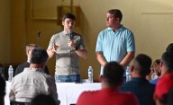 Torres y Biss presentaron la obra de red domiciliaria de gas que beneficiará a más de 590 familias de Rawson