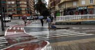 Aemet señala las dos zonas en las que lloverá este lunes en la Comunidad Valenciana