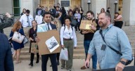 Journalists turn in access badges, exit Pentagon