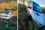 Buscan al dueño de un auto abandonado en la banquina de la Autovía Artigas