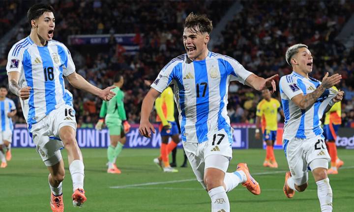 Argentina venció a Colombia y va a la final del Mundial Sub 20