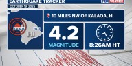 Big Island of Hawaii rattled by magnitude 4.2 earthquake