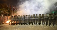 PNP reporta 29 agentes heridos durante protestas en el Centro de Lima