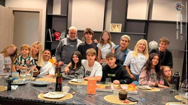 ¿Indirecta para Mauro Icardi? Wanda Nara festejó el Día de la Madre junto a Martín Migueles