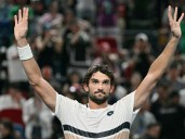 Ailing Djokovic beaten in Shanghai semis by qualifier Vacherot