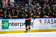 ‘Smarter’ Sherwood turns sniper in boosting Canucks’ energy