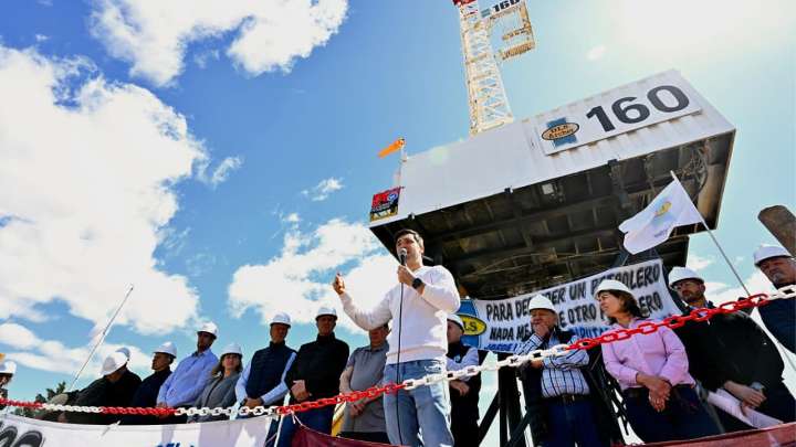 Torres redobla la presión y le exigirá a Nación eliminar las retenciones petroleras