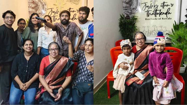 Former Kerala minister visits Hyderabad eatery threatened by Bajrang Dal