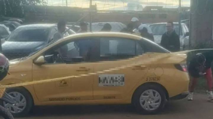 A quemarropa le dispararon a una conductora de taxi en Suba, Bogotá