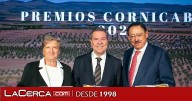 García-Page, Andrés Gómez Mora, Rafael Martín Molero y el chef Javier Chozas Martín, Premios Cornicabra de Oro