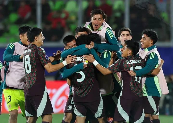 México golea a Chile y clasifica a Cuartos de Final del Mundial Sub