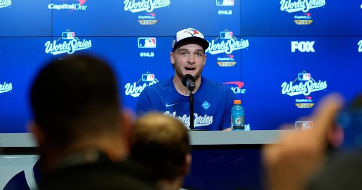 World Series: Blue Jays turn to rookie pitcher Yesavage for Game 1