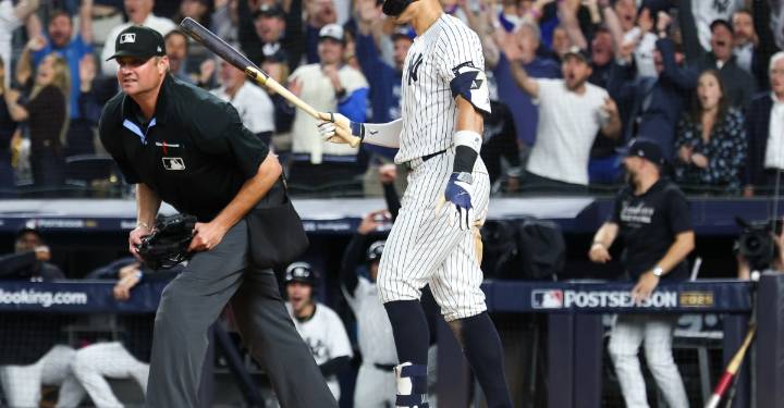 Yankees news: Aaron Judge leads comeback to force Game 4