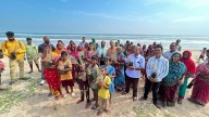 Community-led drive plants ‘Spinifex’ shield in Odisha’s Astaranga to fight coastal erosion
