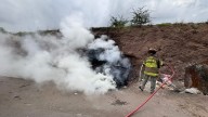 Incendio en contenedor del Mercado Hidalgo genera gasto de 20 mil pesos en Guanajuato