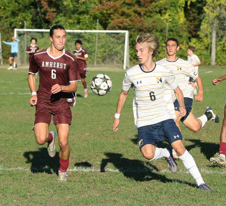 WMass Boys Soccer Roundup: Will Senn-McNally powers Northampton past Amherst (photos)