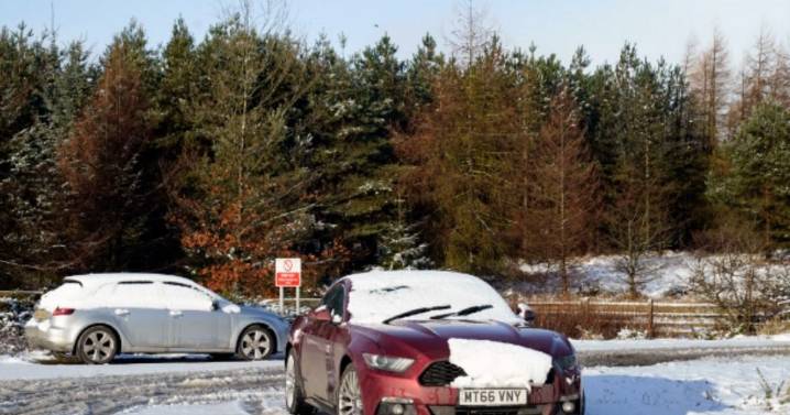 Exact date snow begins to fall in UK ahead of 'five days of flurries'