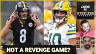 Steelers' Aaron Rodgers Playing Down Revenge Game vs Packers. Getting T.J. Watt, Pressure Going