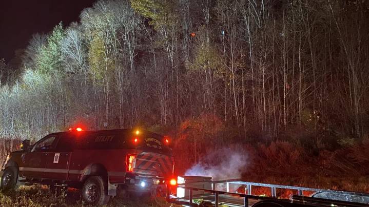 Coroner called to scene in Susquehanna County after person stuck under tree