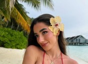 Lola Lolita y Alonso López juntos en un viaje romántico a las Maldivas