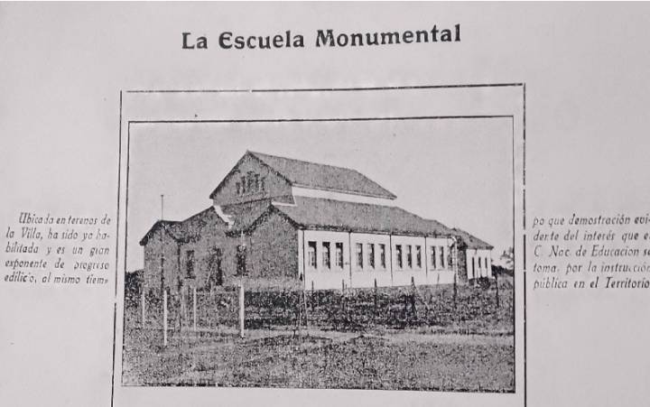 BARRANQUERAS:  Se Cumplieron 94 Años De La Entrega De La Escuela Monumental Nº 30