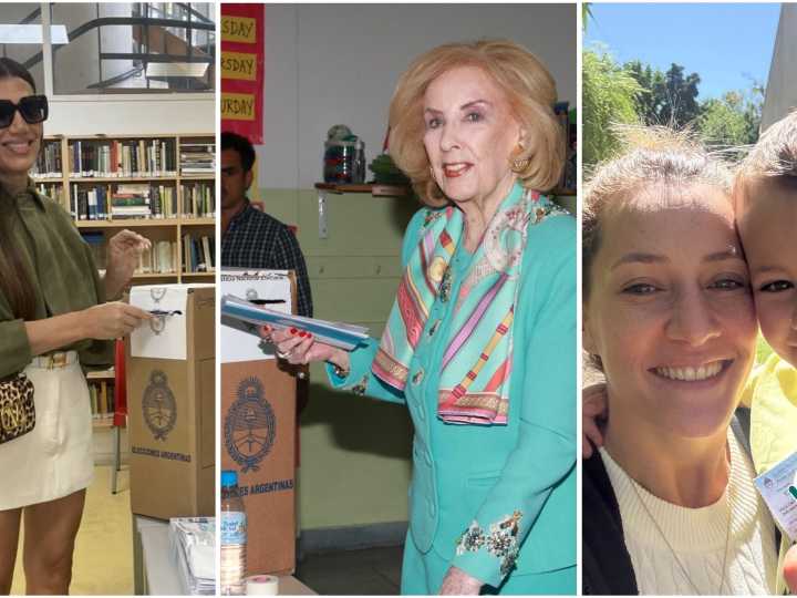 Elecciones Legislativas 2025: así votaron los famosos