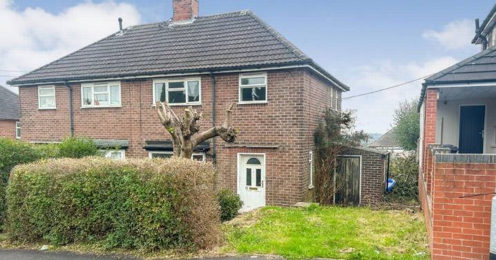 Four North Staffordshire homes to go under the hammer for as little as £20k