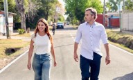 Achával supervisó obras de infraestructura y salud en las localidades