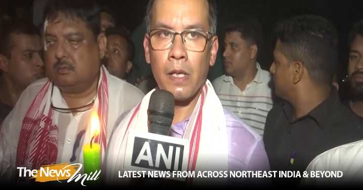 “State Govt is creating various obstacles”: Gaurav Gogoi during candlelight march for Zubeen Garg