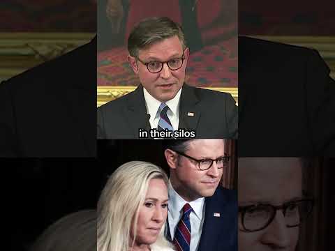 Speaker Johnson responds to MTG's break from GOP on healthcare