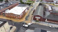 Water main break floods Allentown street, forces evacuations
