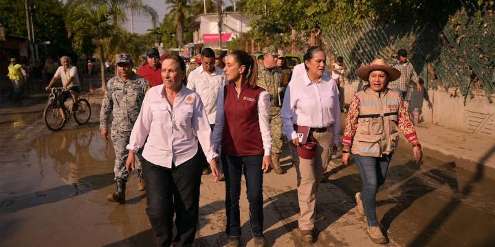 Rocío Nahle supervisa avances en la reconstrucción de caminos y atención a comunidades serranas de Veracruz