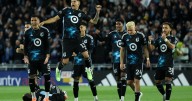 Dayne St. Clair makes a save in penalty shootout and Minnesota takes Game 1 with the Sounders