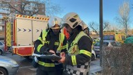 Sofocado un incendio en un edificio de la calle Princesa: una persona atendida por quemaduras leves