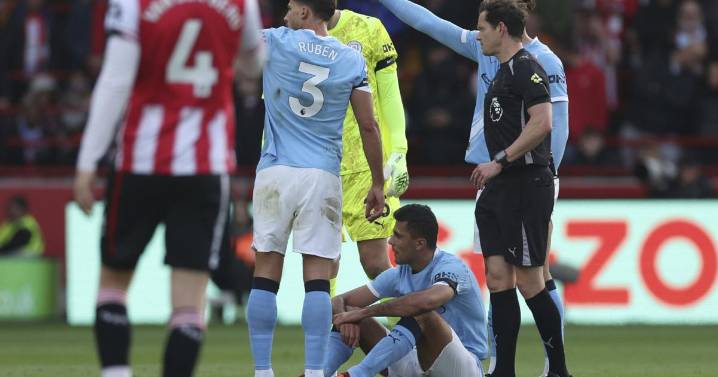 Man City star Rodri sustains suspected hamstring problem in latest injury issue for Spain midfielder
