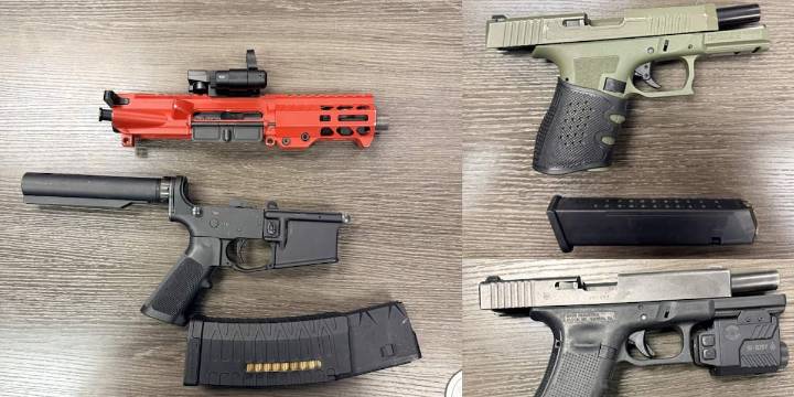 North Charleston Police arrest youths, seize guns in traffic stop