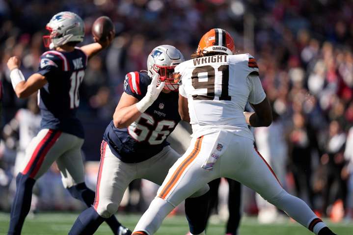 Patriots-Browns: Rookie tackle survived his toughest NFL test against a future Hall of Famer